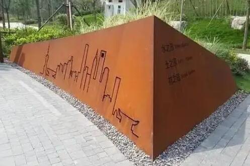 封开耐候钢挡土墙
